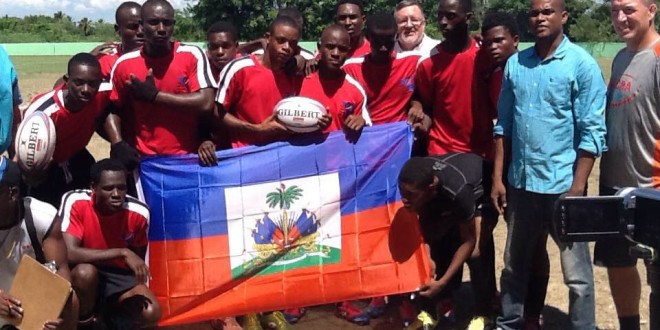 Haiti Rugby Flag