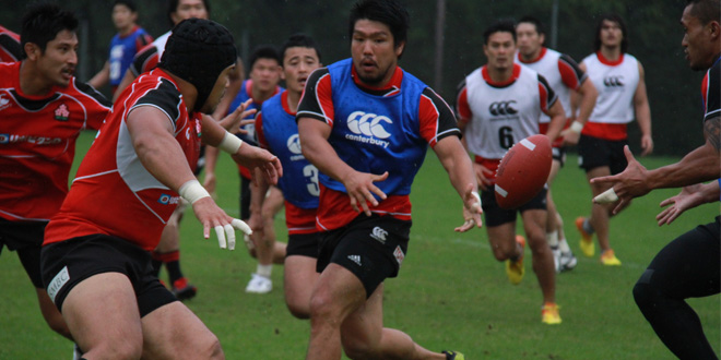 japan brave blossoms cherry shota horie training rugby world cup americas rugby news