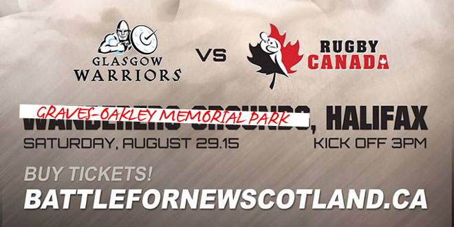 graves oakley memorial park canada glasgow warriors battle of new scotland americas rugby news