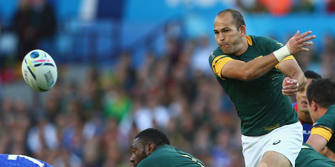 fourie du preez south africa springboks rugby world cup americas rugby news