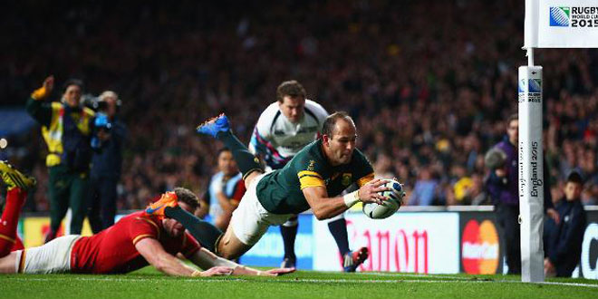 south africa springboks wales rugby world cup fourie du preez americas rugby news